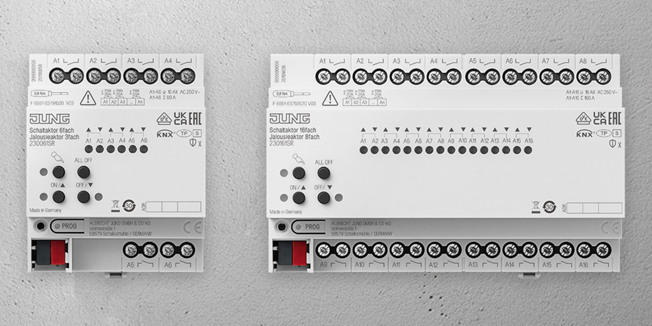 KNX Schalt- und Jalousieaktoren bei Zaremba Elektro GmbH & Co.KG in Trautskirchen