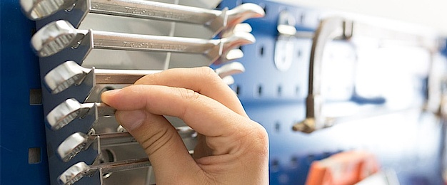 Werkstatt bei Zaremba Elektro GmbH & Co.KG in Trautskirchen