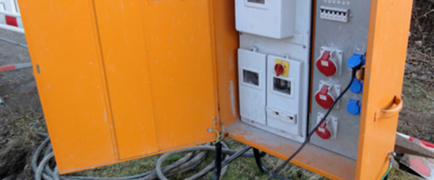 Baustrom bei Zaremba Elektro GmbH & Co.KG in Trautskirchen
